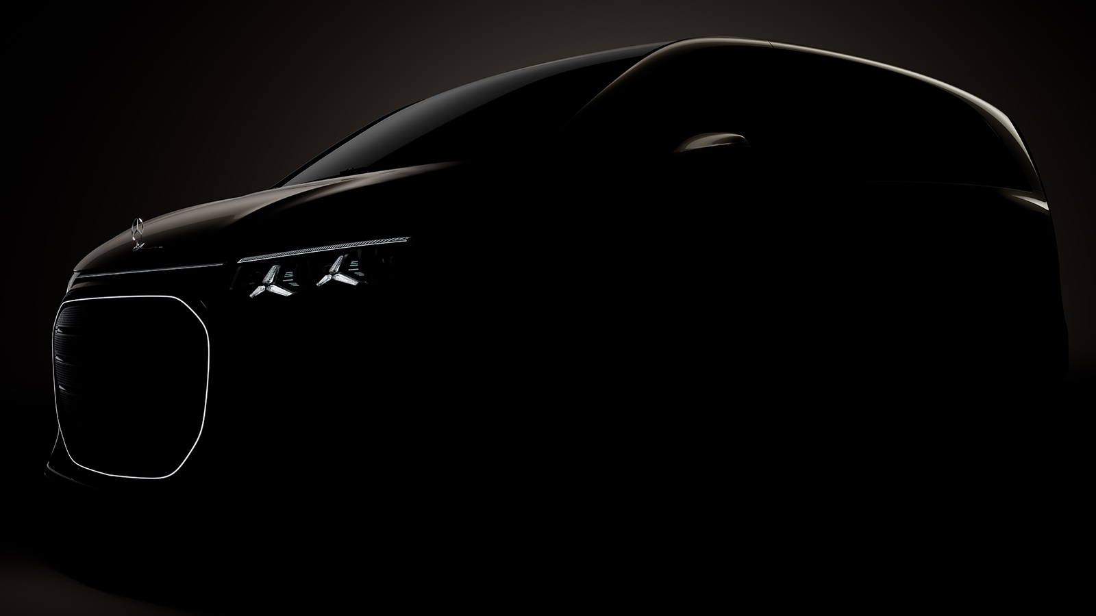 Νέο teaser της ηλεκτρικής Mercedes VLE - Πότε θα κάνει ντεμπούτο